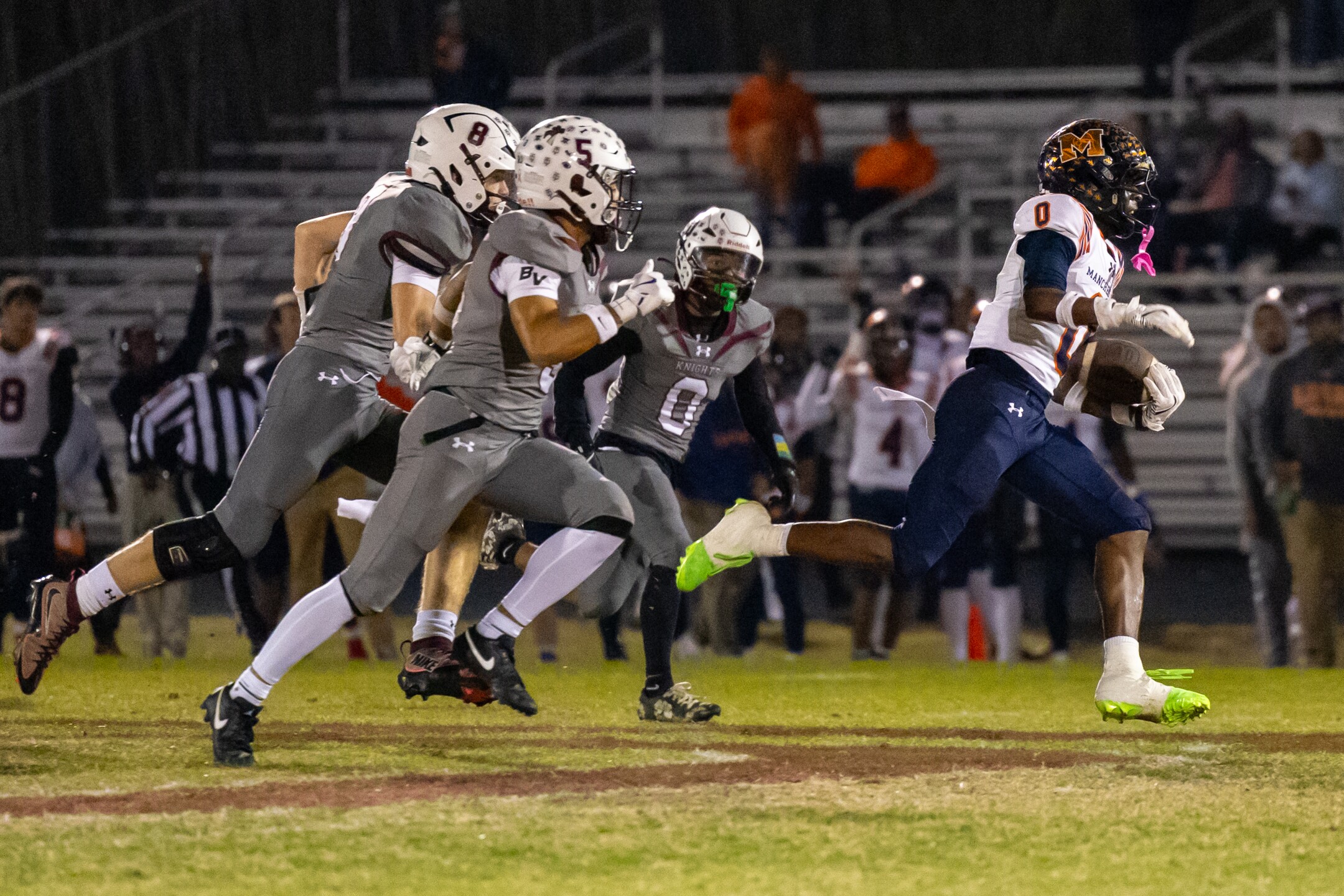 Thomas Dale wins on 99-yard pick-6 as time expires in stunning playoff upset