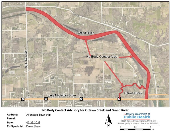 Ottawa County Sewage Spill