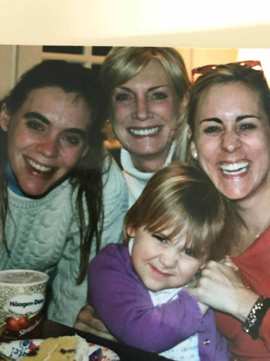 Ashley McIntosh with family