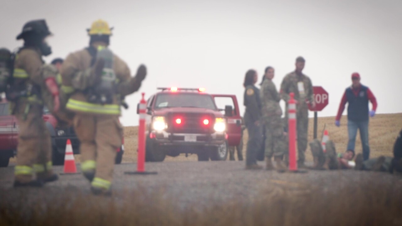 Emergency crews train in Cascade County for major disaster
