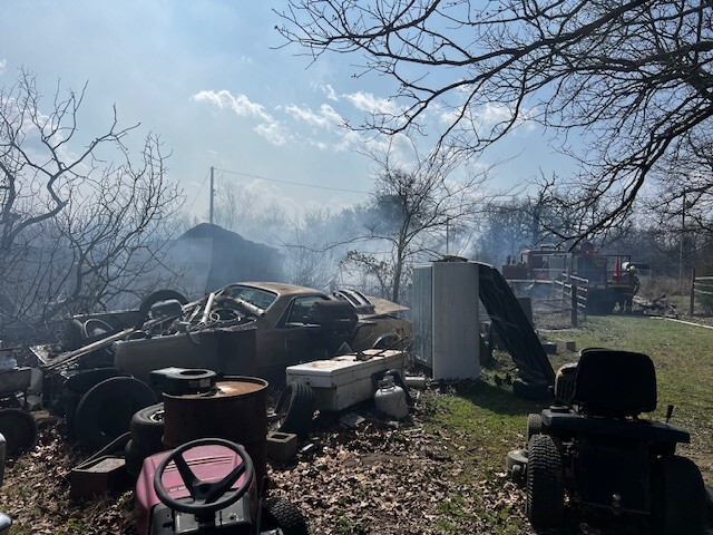 Grass fires across green country 3/14/25 - Okmulgee 3