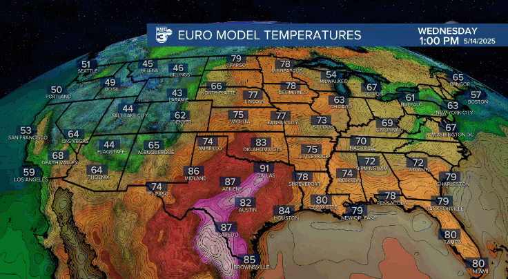 Summer heat and humidity build in the days ahead