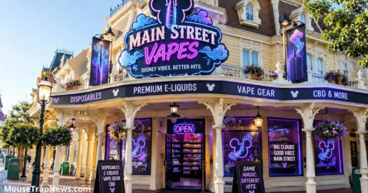 Fact or Fiction: Vape shop coming to Disney parks?