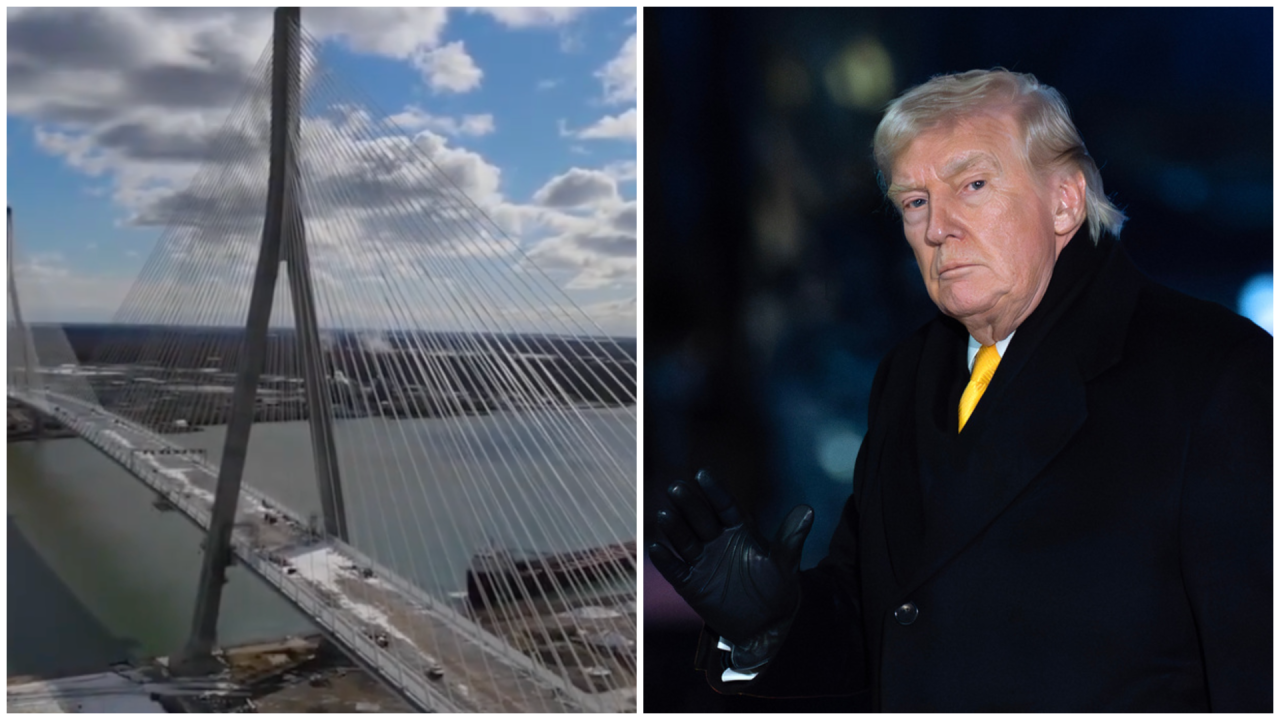 Donald Trump and bridge