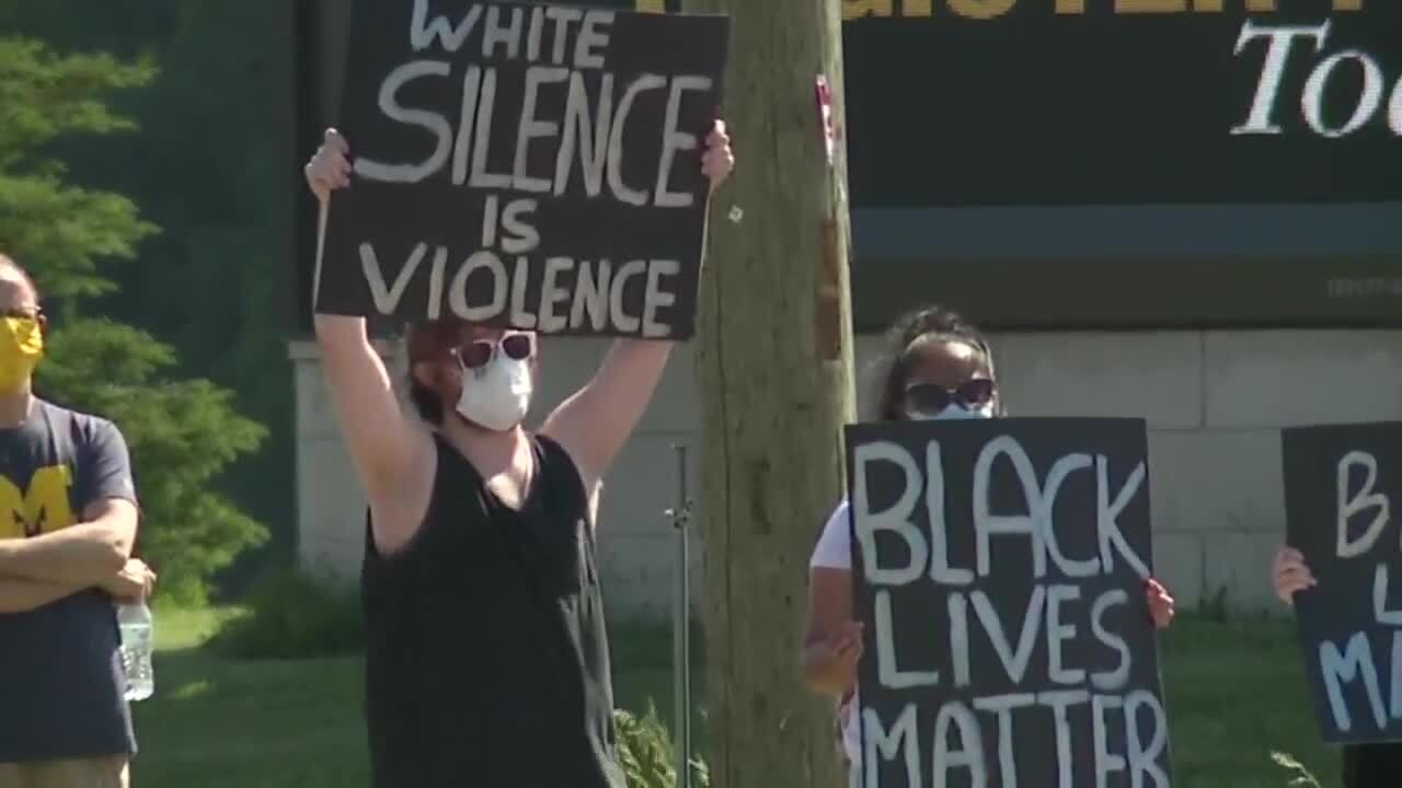 Rochester Hills protest