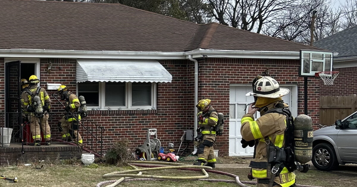 Five adults, three kids displaced after house fire in Norfolk