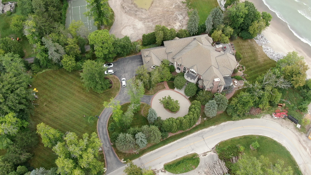 Fox Point Home - Aerial