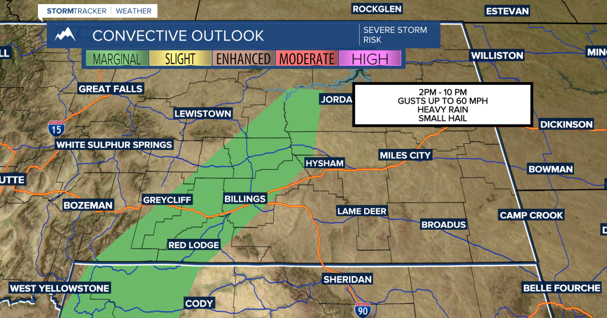 Getting warmer with a chance of strong to severe storms