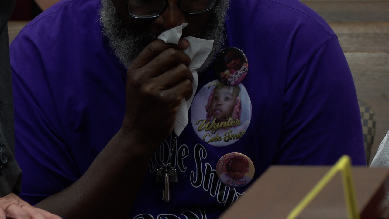 Elmont Smith emotional before reading victim impact statement