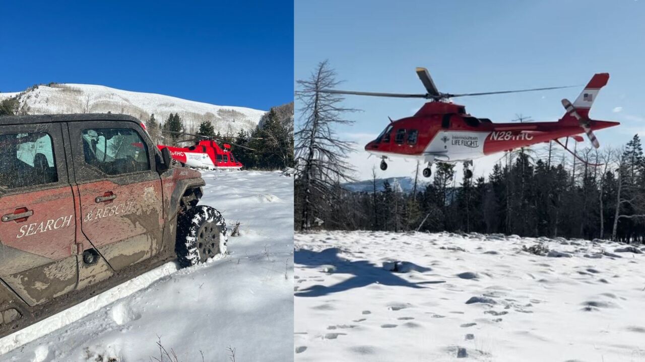 ATV rider airlifted to hospital after rolling near Spanish Fork Canyon