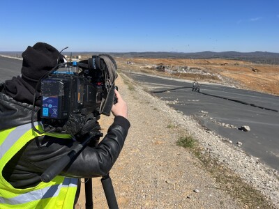 A view from the top of Middle Point Landfill