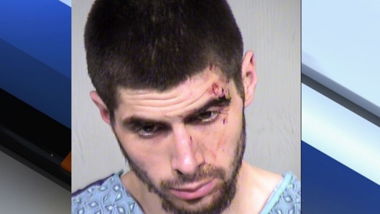 PD: Robbery suspects barricaded in Phoenix home