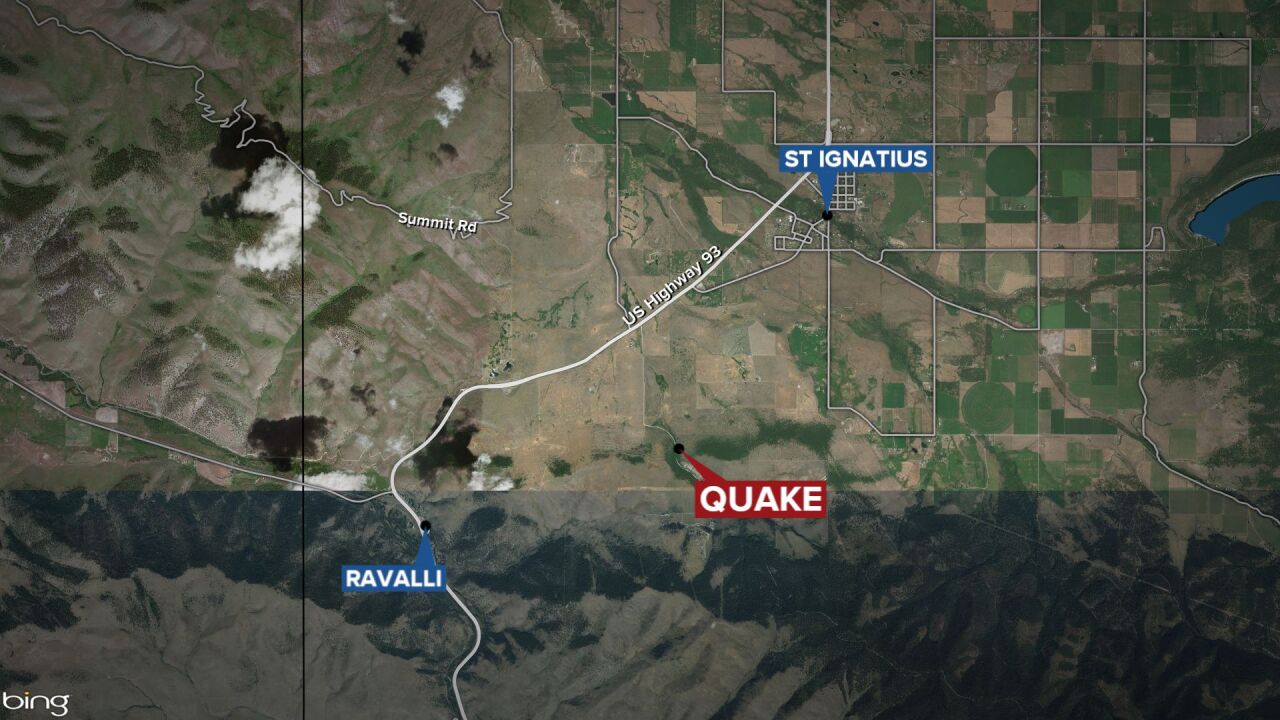 Earthquake north of Missoula (November 16, 2022)