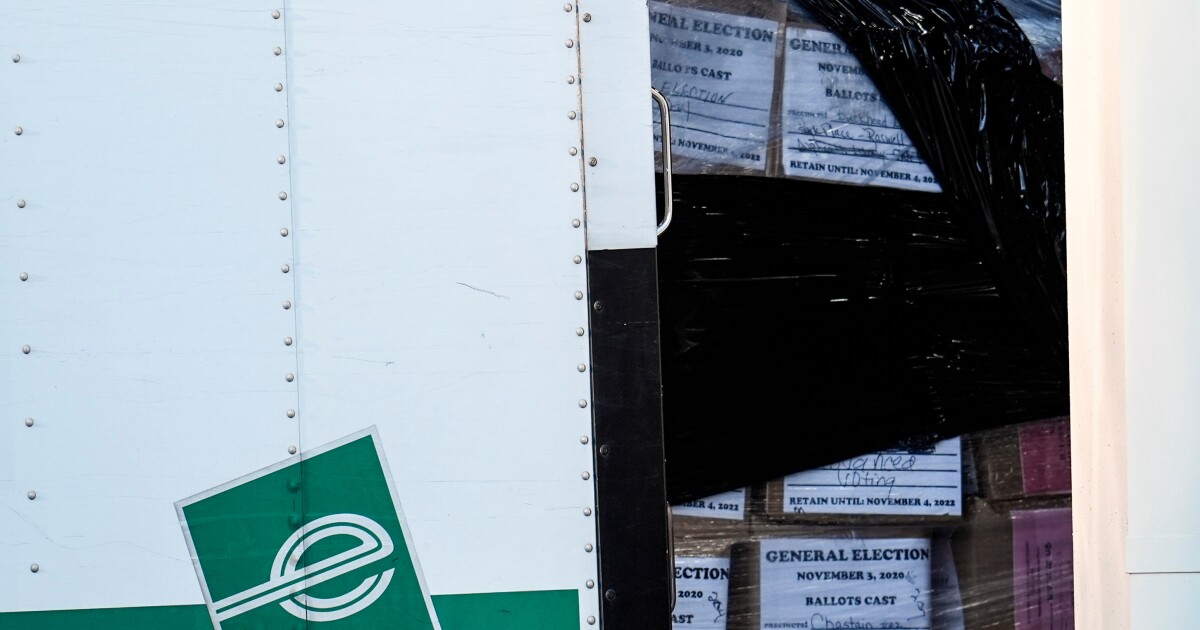 Georgia's Fulton County and the Trump administration square off in court over seized 2020 ballots