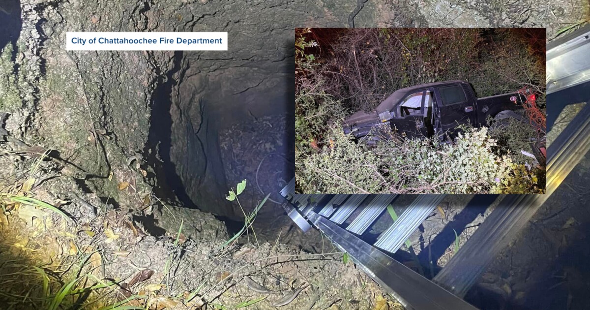 NEW VIDEO: Driver in Gadsden Co falls down a well following crash