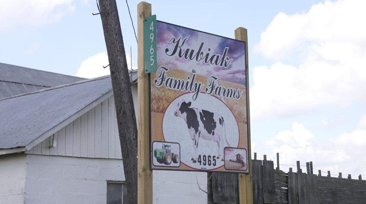 Luke Bryan performing at Kubiak Family Farms