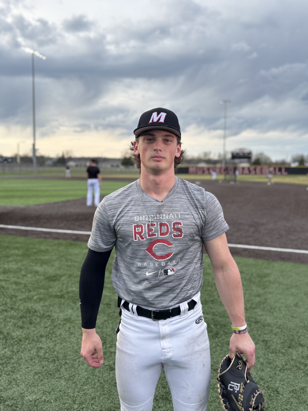 Muskego Warriors senior catcher Maddux Lessard
