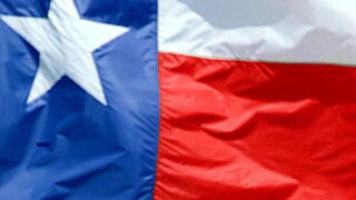 waving Texas flag