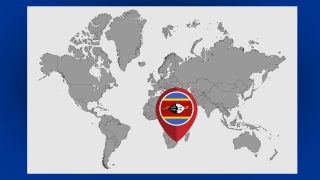 Eswatini map