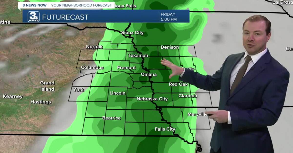 Rain kicks off the first day of a long Memorial Day weekend