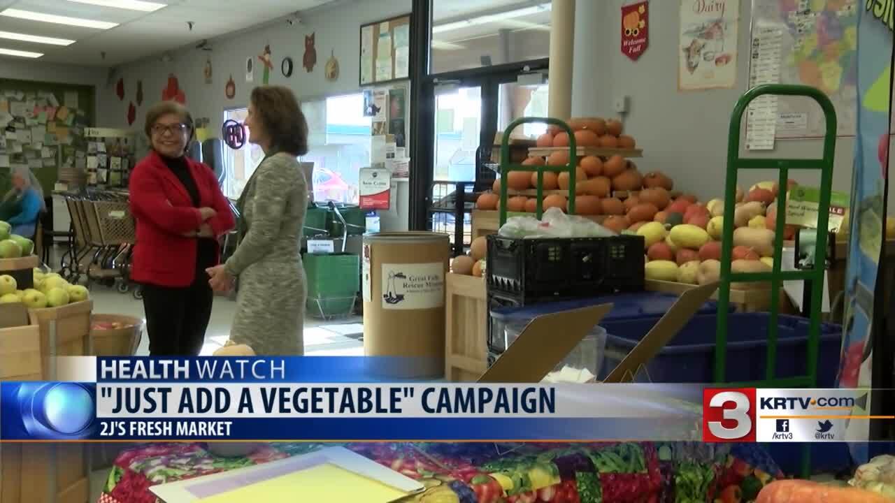 Get Fit Great Falls wants people to "Just Add a Vegetable"