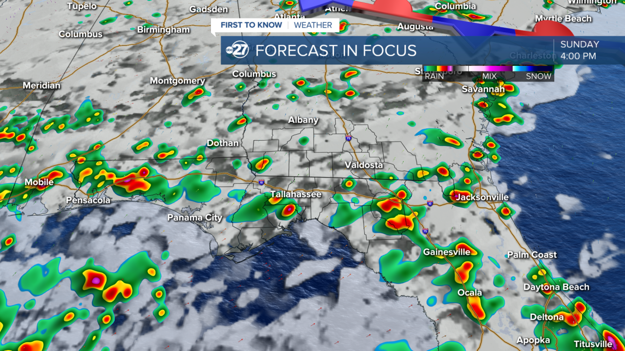 Forecast in Focus Sunday 4 p.m.