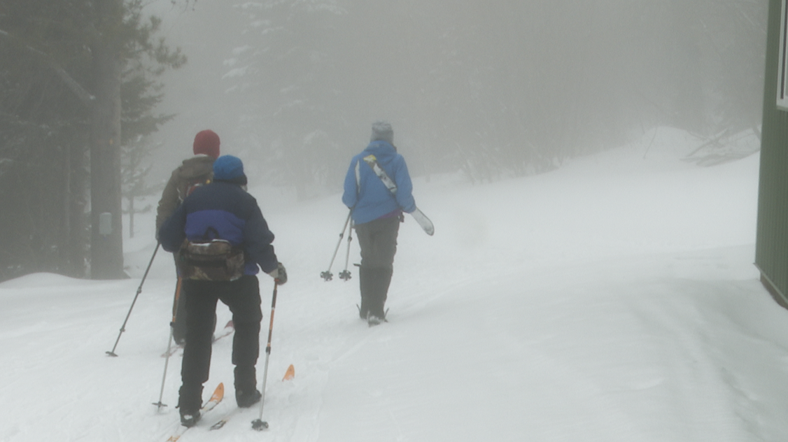 LAST CHANCE NORDIC SKI CLUB MEMBERS ON THE TRAIL