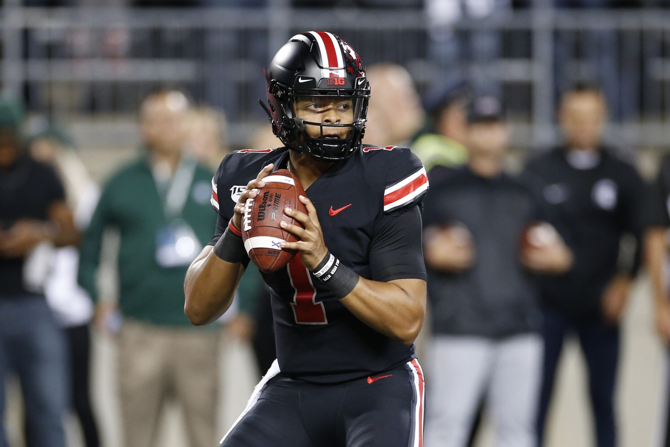 Photos Ohio State Buckeyes Take Down Michigan State Spartans 34 10