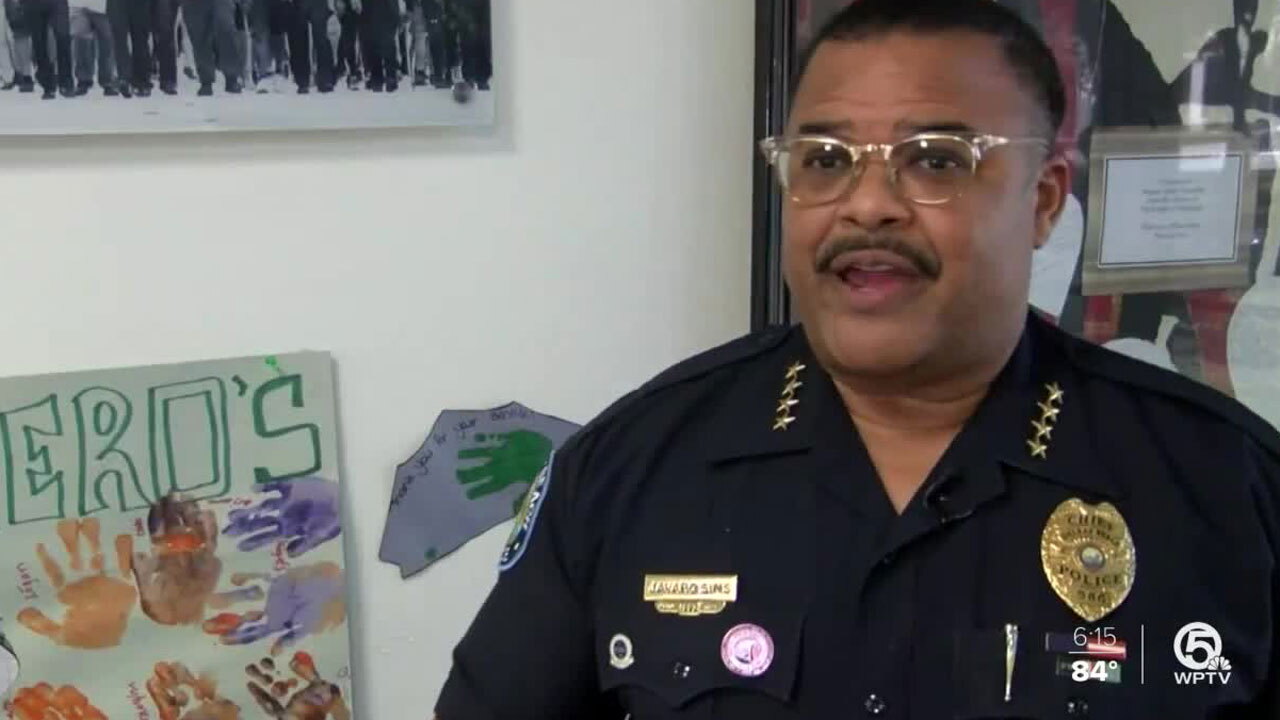 Delray Beach Police Chief Javaro Sims