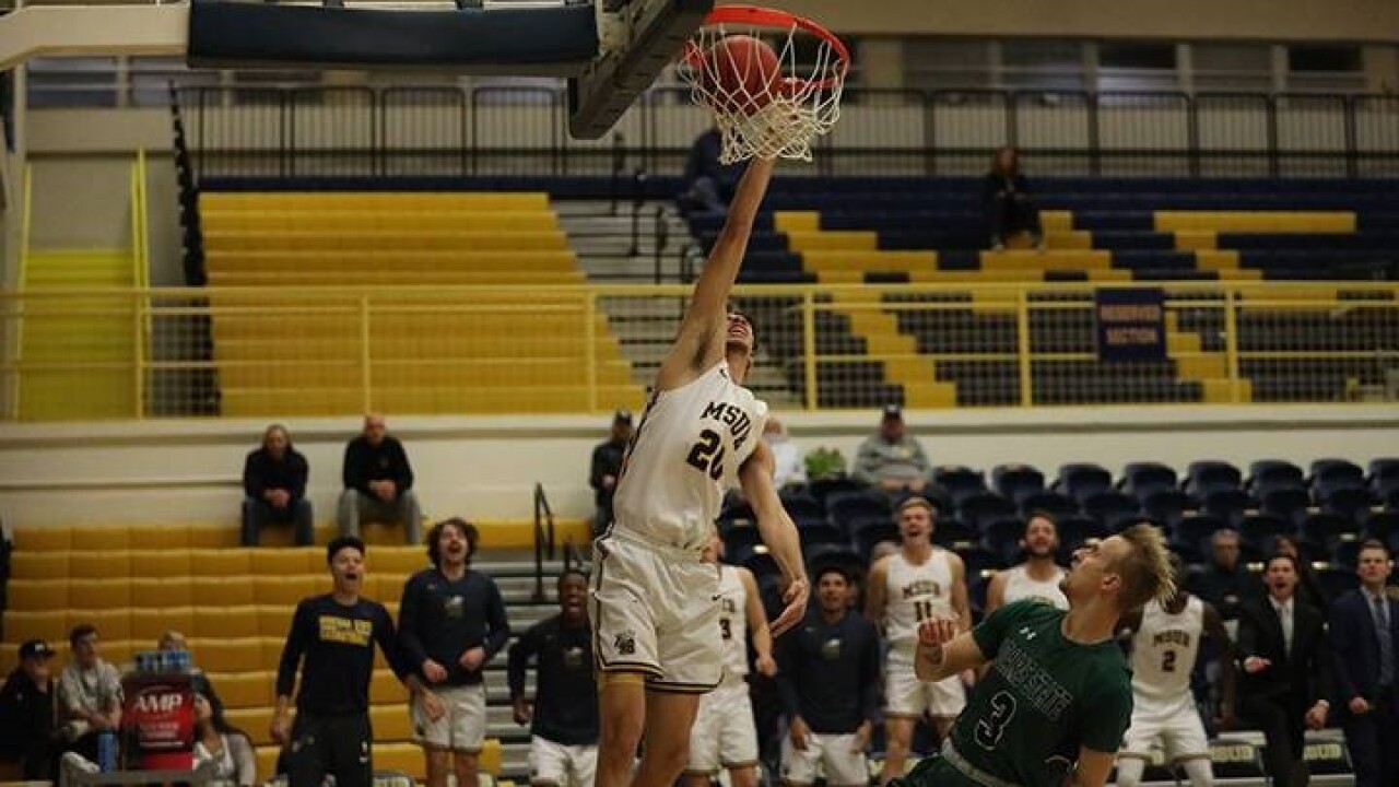 Msu Billings Rally Falls Short In Las Vegas