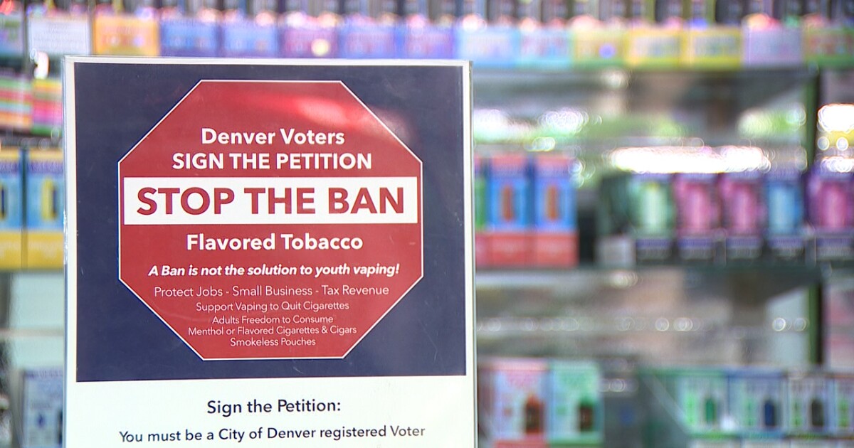Flavored tobacco products could stay on Denver store shelves amid ban