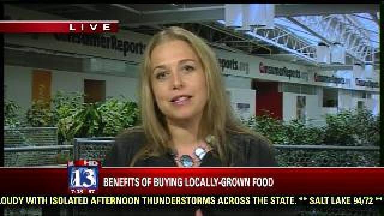 Benefits of buying locally grown food