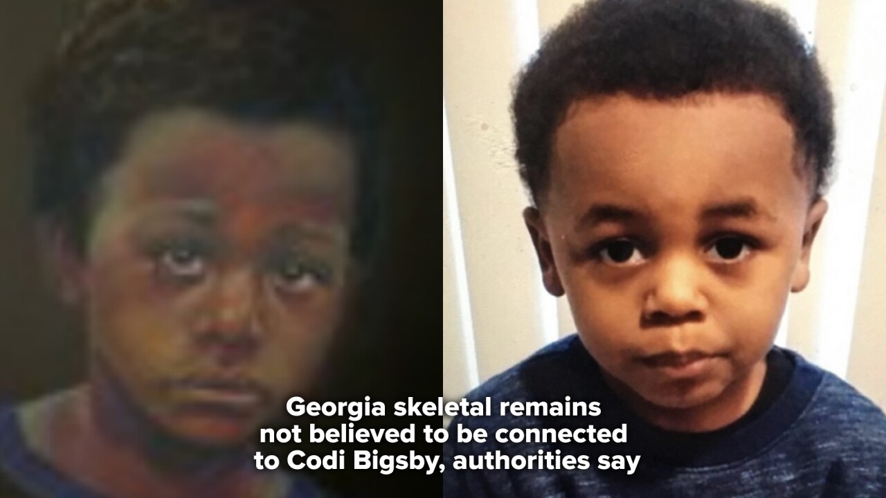 Skeletal remains not believed to be Codi Bigsby