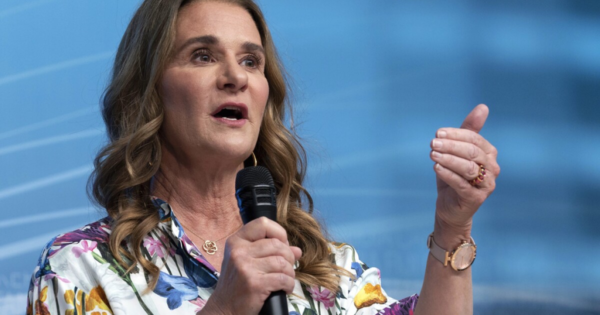 Melinda French Gates to donate $1 billion over the next 2 years to th...