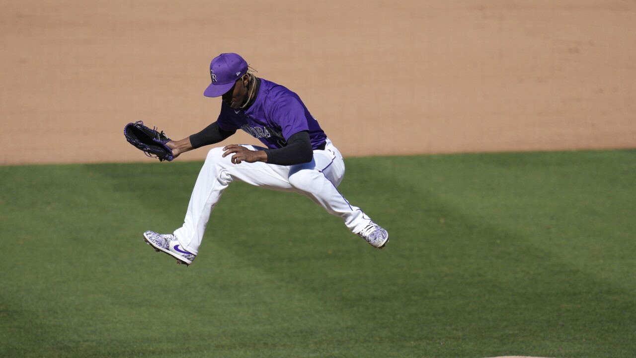 Rockies Yan Spring Baseball