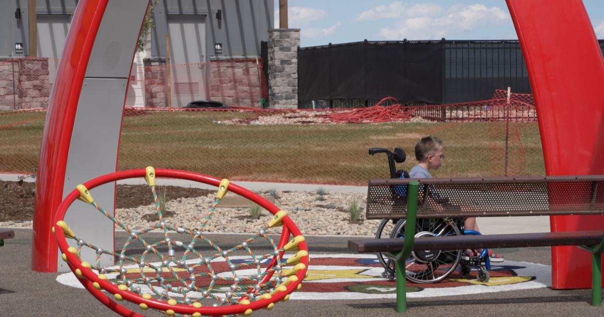 Berthoud family's five-year dream becomes reality with an inclusive playground