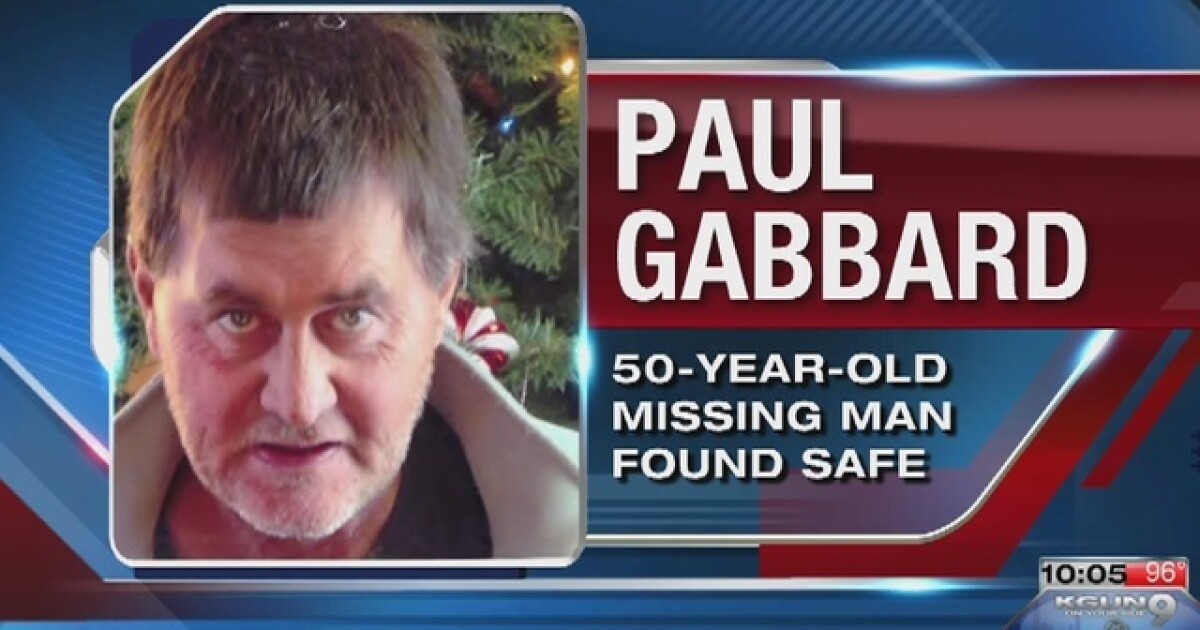 Tucson Police locate missing man