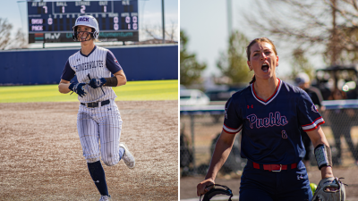 AOTW - Seniors McKenna James and Caitlyn Cole