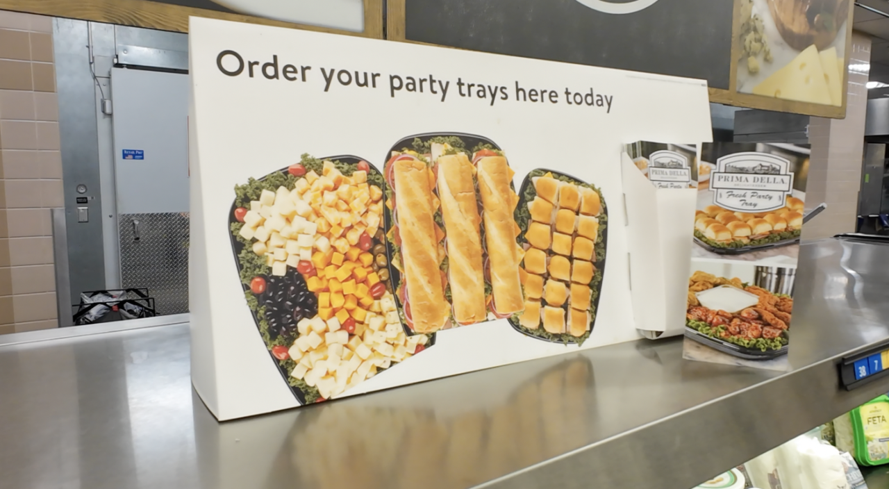 Super Bowl party trays