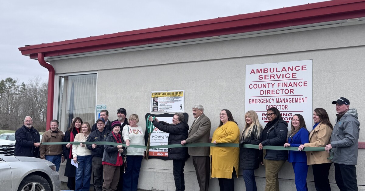 Rowan County installs Kentucky's 61st Safe Haven Baby Box