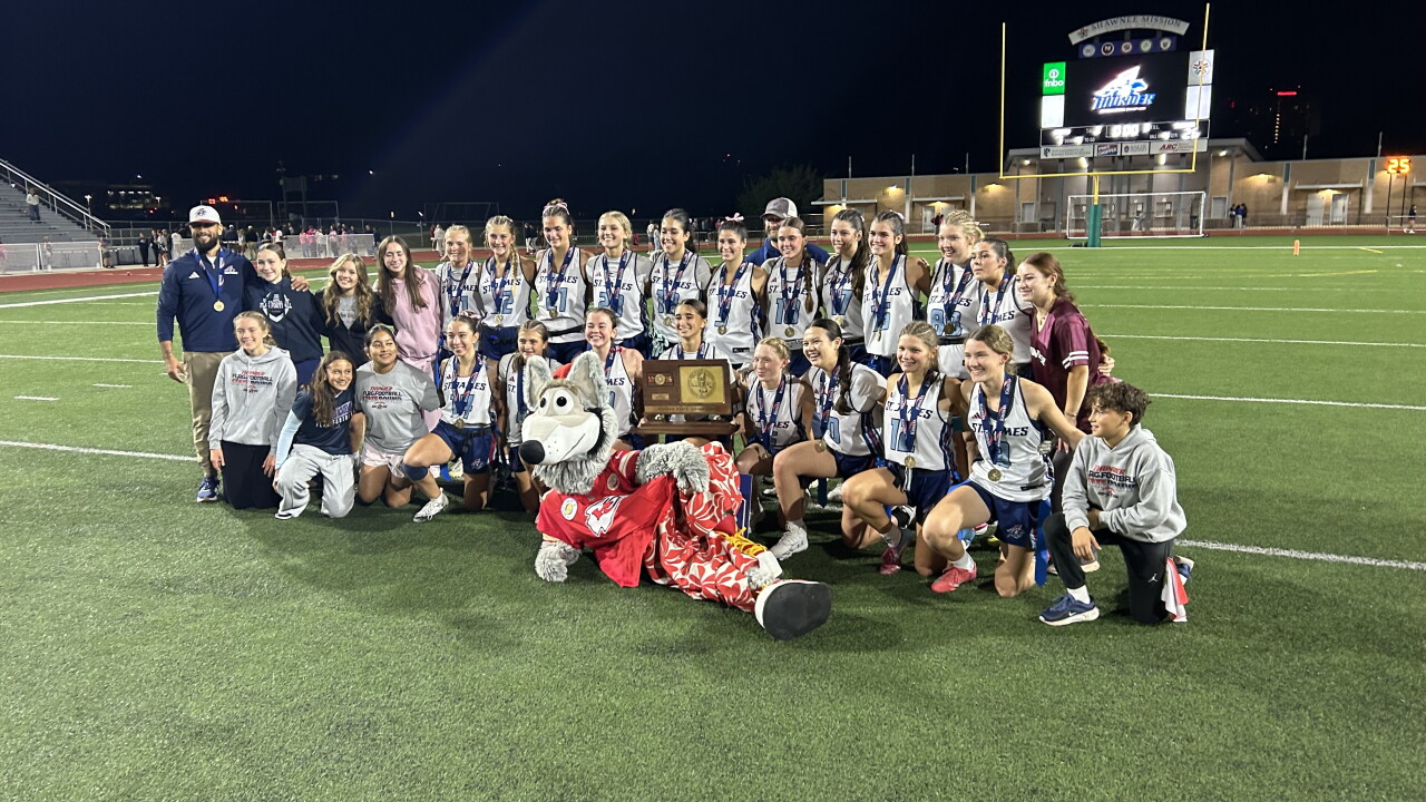St. James Academy wins Kansas State Flag Football Championship