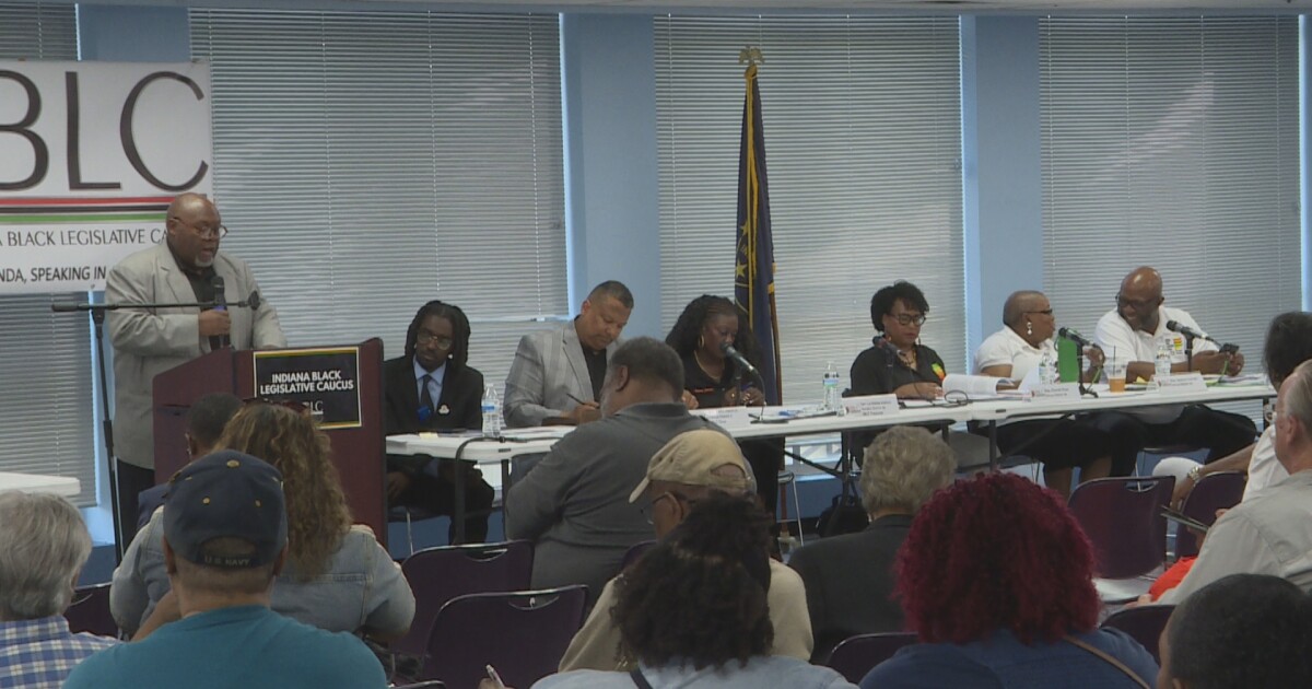Indiana Black Legislative Caucus kicks off town hall series. Indiana Black Legislative Caucus kicks off town hall series.