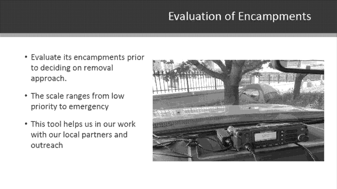 EMERGENCY ENCAMPMENT