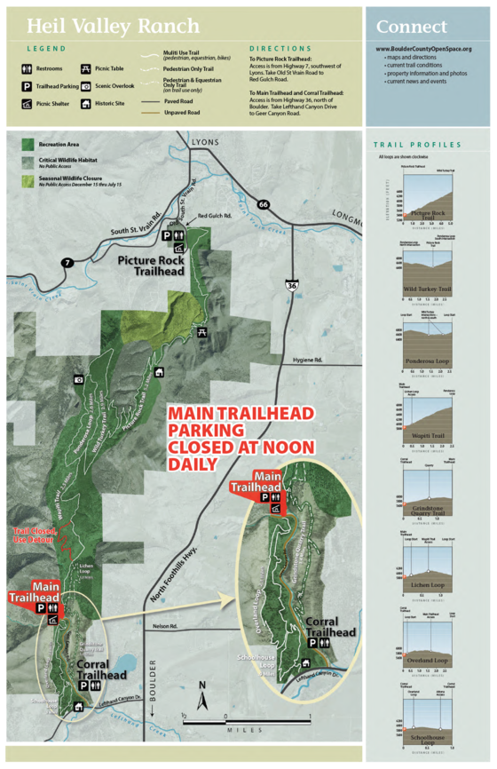 Heil Valley Ranch map after June 16, 2022