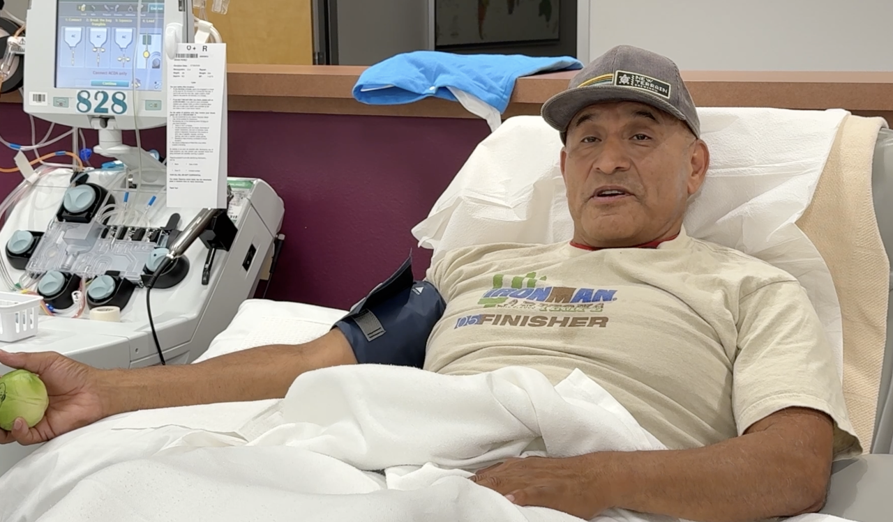 Jesse Perez of Shell Beach donated blood for the seond time on July 28 2026 at Vitalant.png