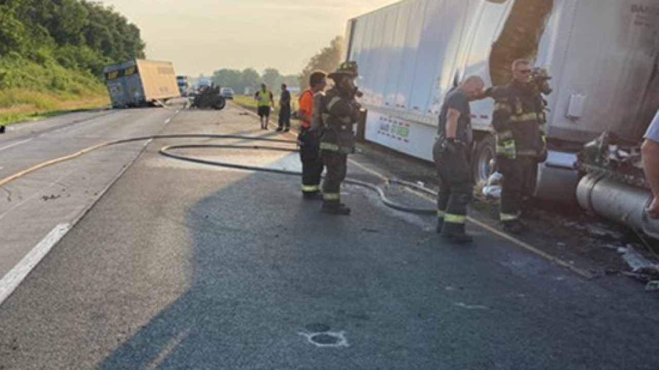 Four children killed in crash on I-70 after suspected drugged semi driver rear-ends car