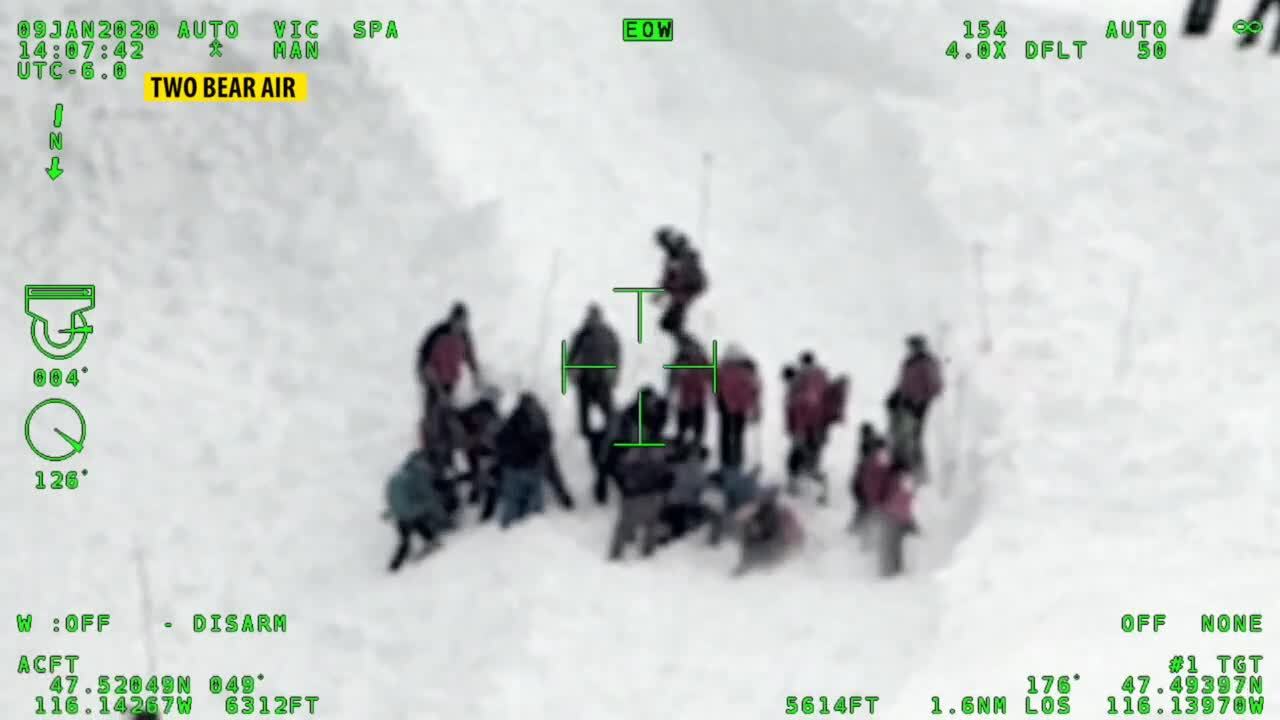 Two Bear Air Silver Mountain Avalanche Rescue