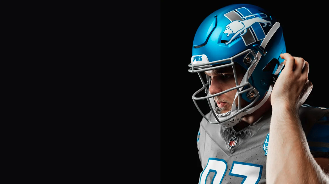 Detroit Lions 2023 alternate helmet - 1.png