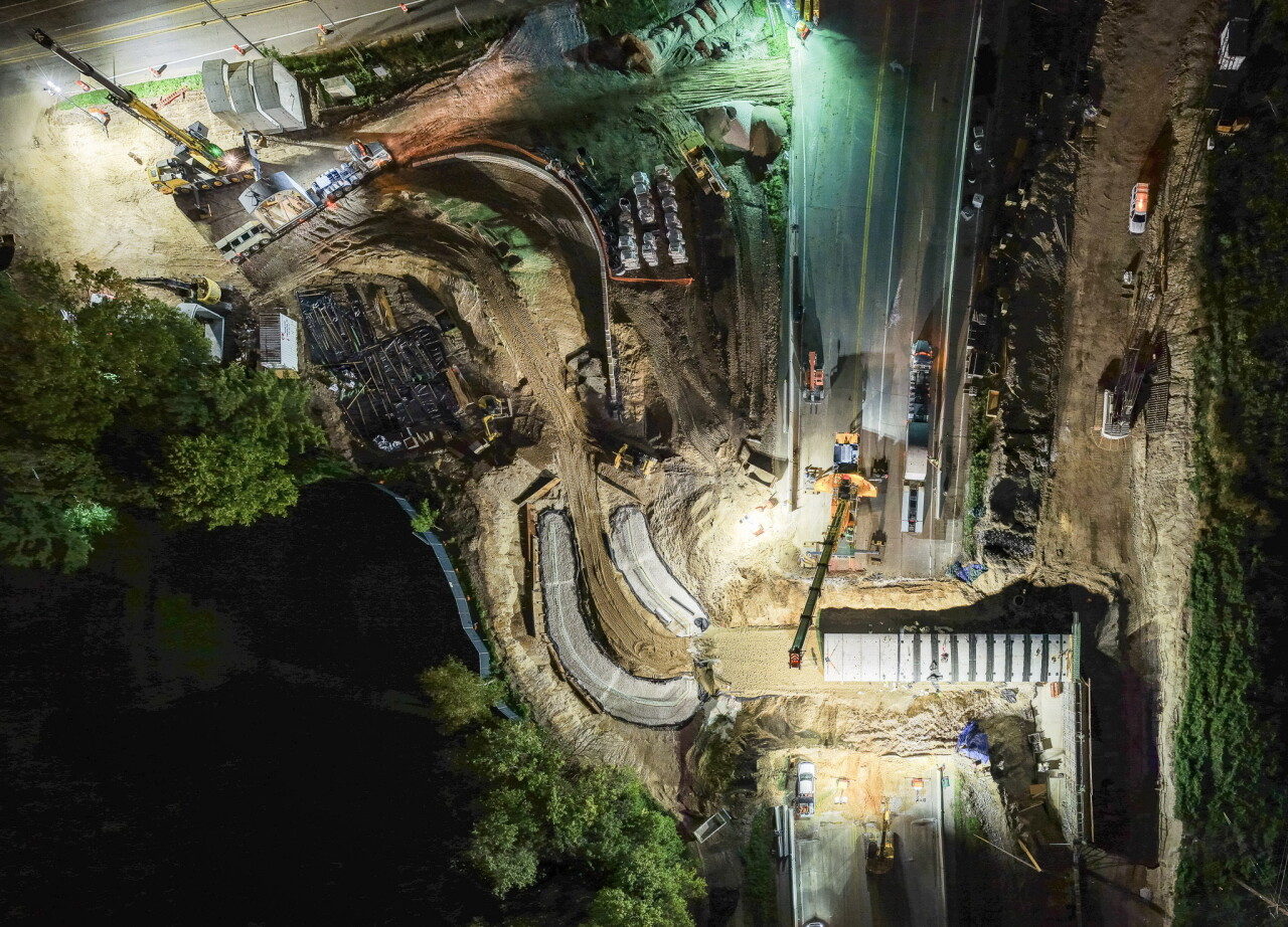 Plainfield Bridge Build