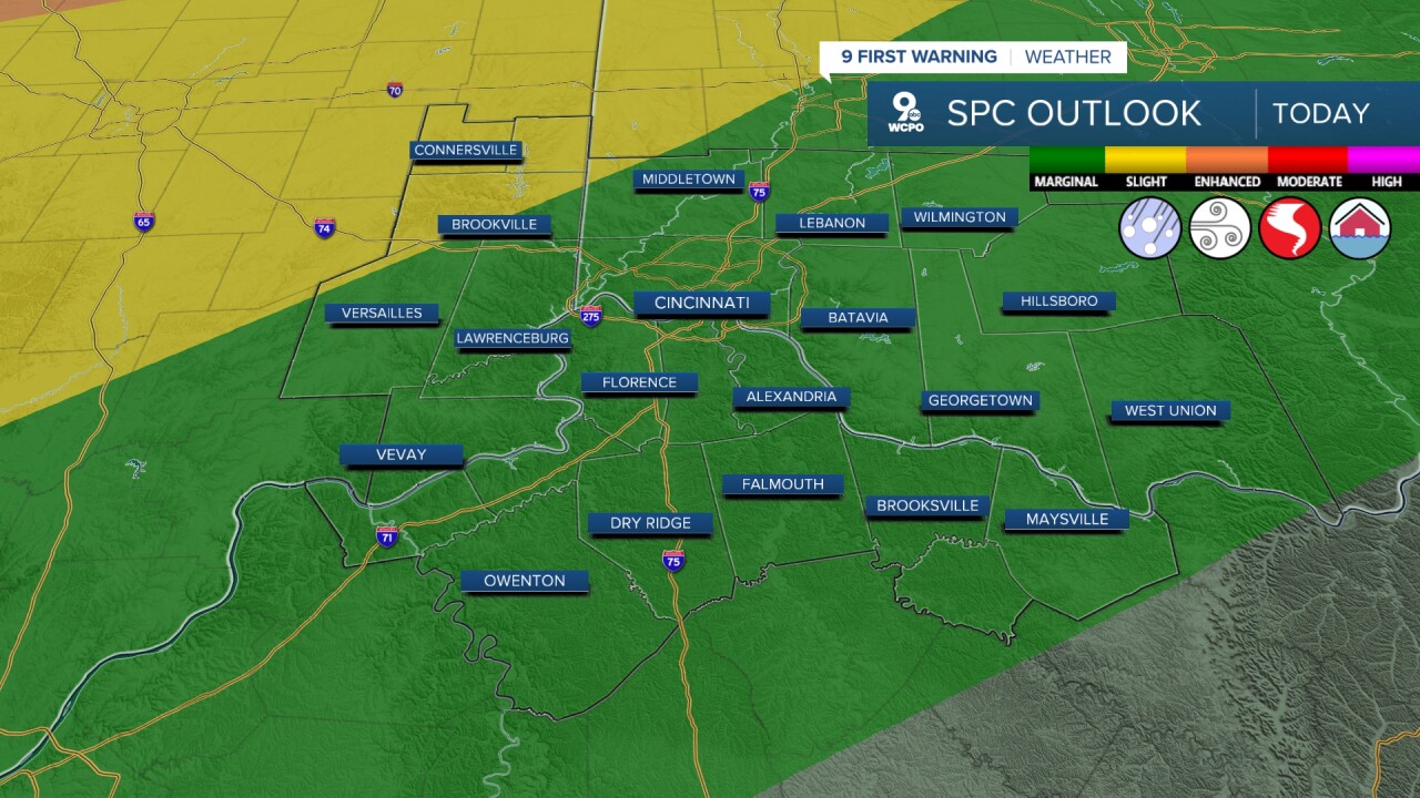Tuesday night severe storm chance